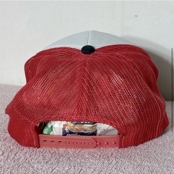 Vintage Instant Road Repair Mesh Back Snap Back Trucker Hat - Picture 4 of 9